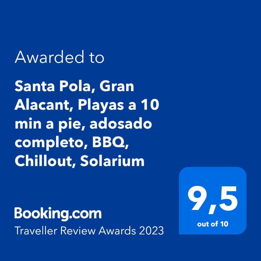 Santa Pola, Gran Alacant, Playas Cerca, Adosado Completo, Chillout, Solarium 외부 사진